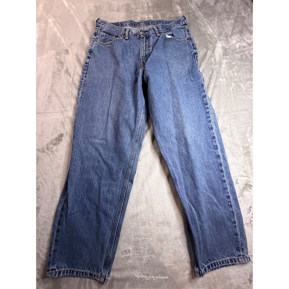 Levi's 560 Jeans Mens 36x32 Blue Comfort Fit Tapered Leg Denim Pant
